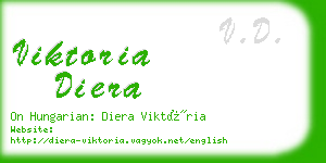 viktoria diera business card